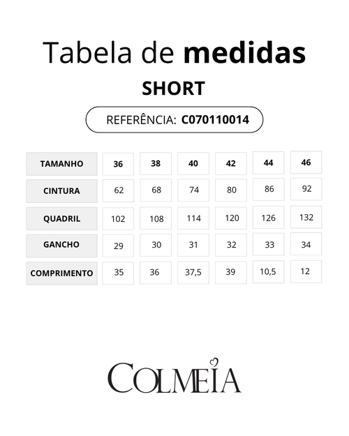 Carregar imagem 7 na visualização da galeria. TABELA DE MEDIDAS [colmeia-image:dc60bcce-d981-41cc-b15e-4145a1e20f96]