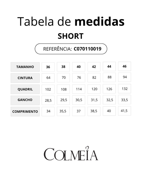 Carregar imagem 7 na visualização da galeria. TABELA DE MEDIDAS [colmeia-image:577e0d4b-c187-4887-942f-70247c72e4c6]