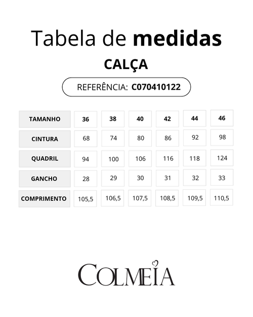 Carregar imagem 5 na visualização da galeria. TABELA DE MEDIDAS [colmeia-image:1d2ba03a-d0ba-4d0c-8ce2-6e394b01b80e]