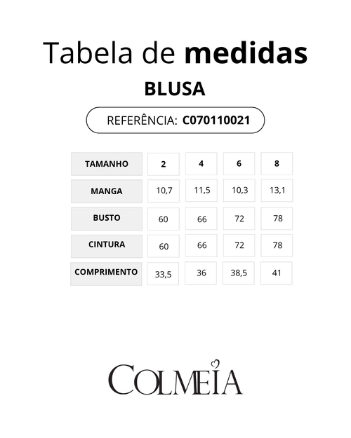 Carregar imagem 5 na visualização da galeria. TABELA DE MEDIDAS [colmeia-image:8f2b1143-9d00-43d6-b844-6c0b47fda0c3]