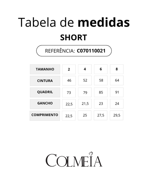 Carregar imagem 6 na visualização da galeria. TABELA DE MEDIDAS [colmeia-image:bf0f11e3-c7c4-455d-abbe-a6f588d51b3c]