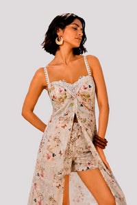 Conjunto De Blusa Tunica Com Short Curto
