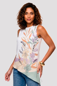 Blusa Regata Assimetrica
