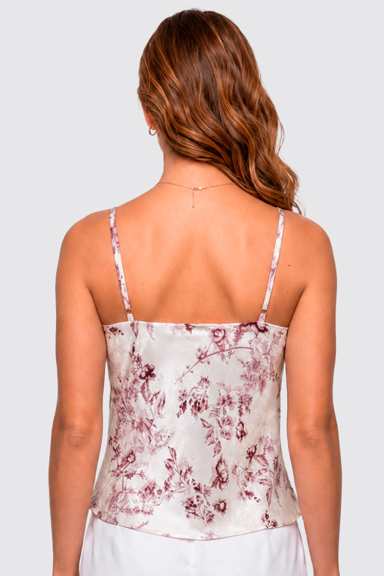 Blusa Regata Alca Fina Com Decote V